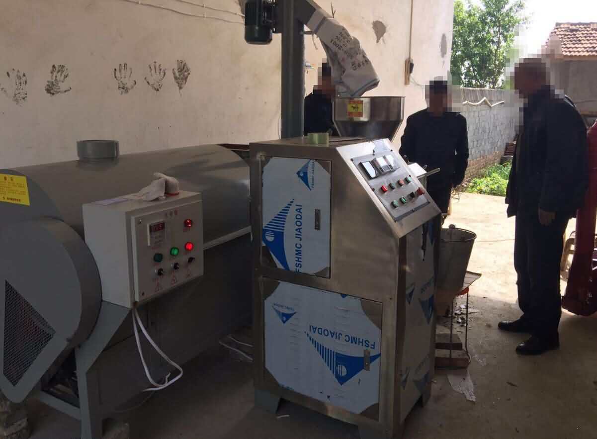 炒貨機、提升機、榨油機