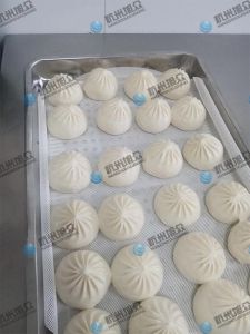 旭眾包子機上門安裝，現場調試完成成型效果棒！