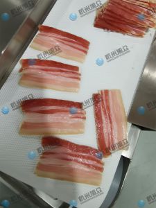 多功能熟肉切片機，切2mml臘肉片片厚薄均勻效果贊!